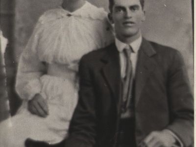 les alexander with his sister  margaret bunting  cc libraries